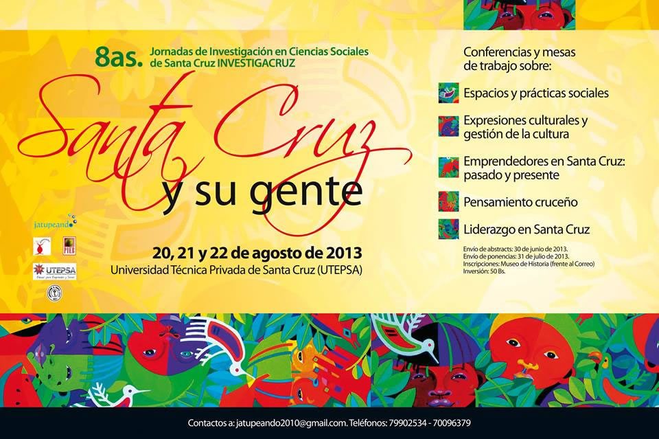 AFICHE INVESTIGACRUZ 2013