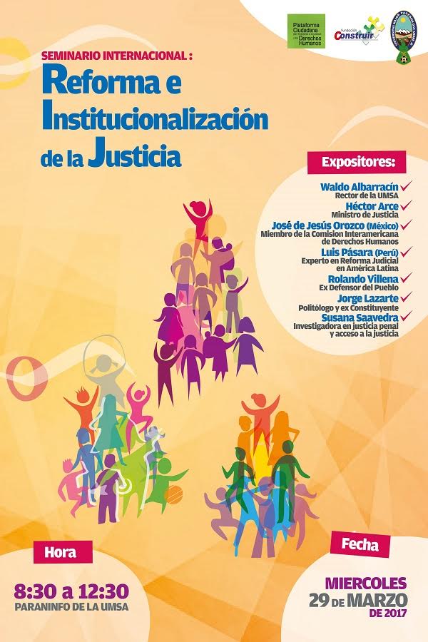 reforma e institucionalizacion de la justicia taller
