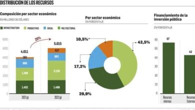 Distribución de los recursos - Bolivia