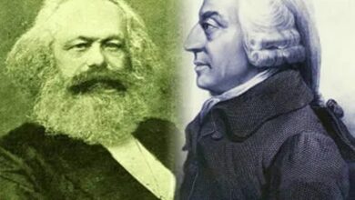 Carlos Marx y Adán Smith