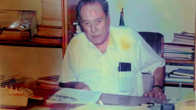 Dr. Adalberto Terceros Banzer, en su oficina.