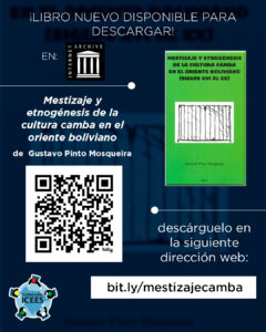Mestizaje y etnogénesis de la cultura camba en el oriente boliviano, descargar libro gratis en PDF.
