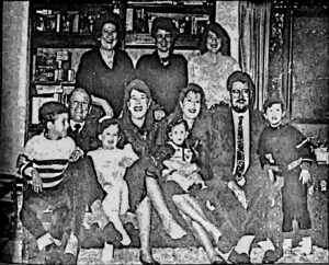 ing. Dante Pavisich con su familia en 1997.