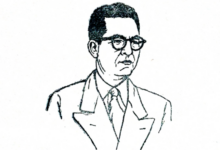 Guillermo Francovich, retrato por Roberto Guardia Berdecio.