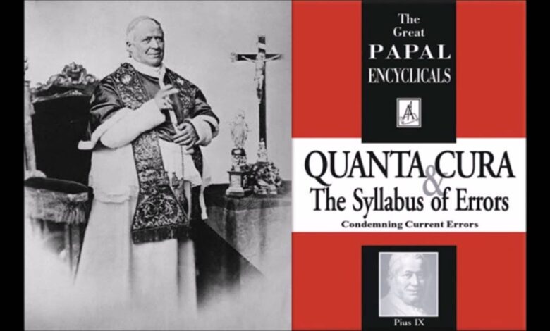 Pío IX y el Syllabus