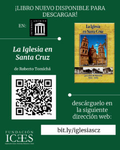 Publicidad "La Iglesia en Santa Cruz: 400 años de historia (1605-2005)".