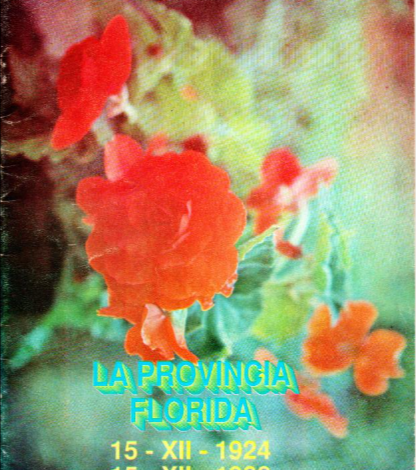 La provincia Florida (portada)
