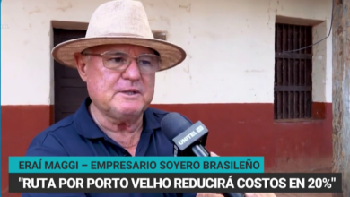 Eraí Maggi, empresario soyero brasileño en San Ignacio: "Ruta por Porto Velho puede reducir en 20 % costos logísticos"